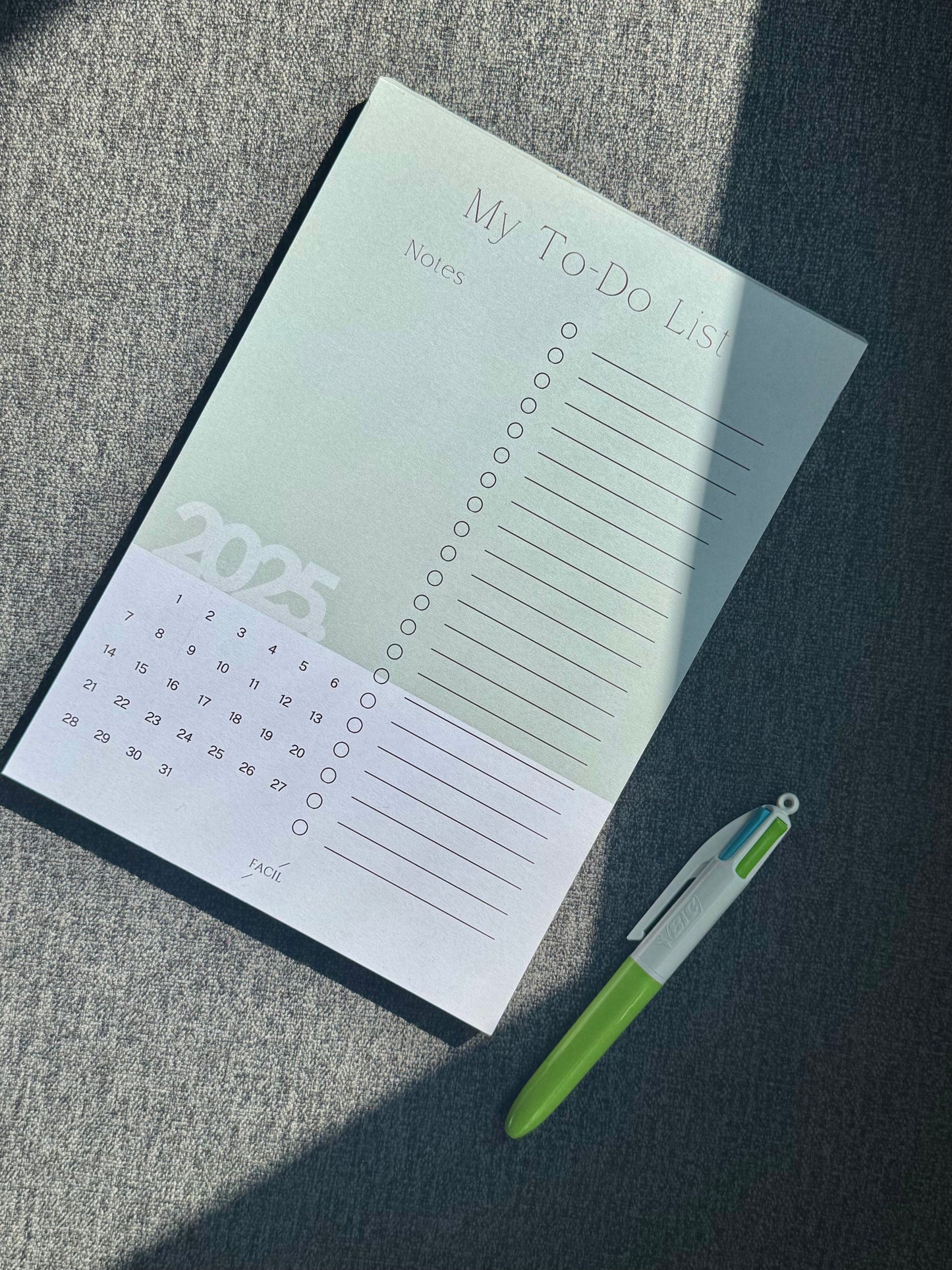 My To-Do List Notepad | A5 Weekly Planner Pad, Desk Planner with Monthly Calendar, Weekly Notepad, Daily Planner, To Do List Desk Pad