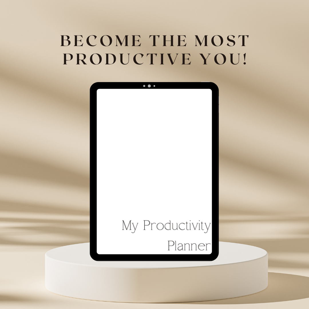 My Productivity Planner | Digital Productivity Planner, Track Goals, Printable Schedule, PDF