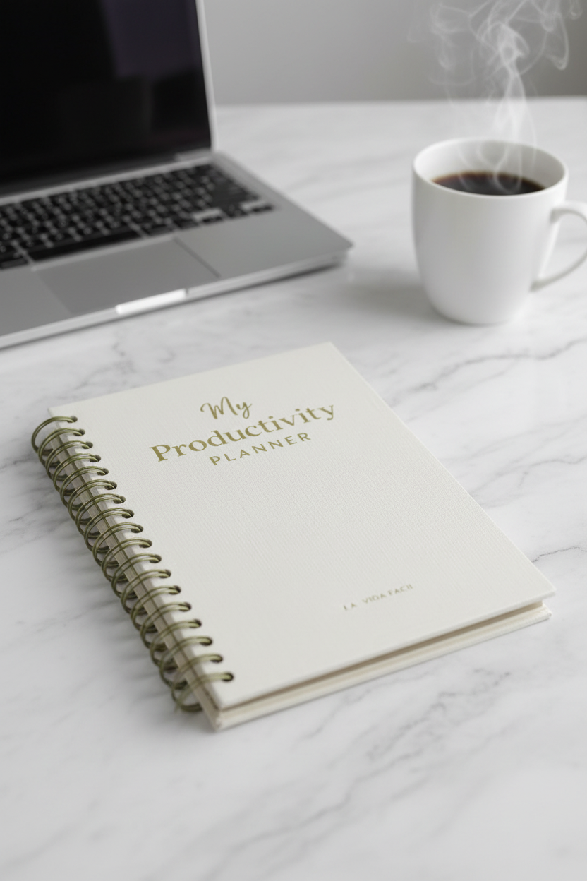 [PREORDER] My Productivity Planner | Planner, Track Goals, Productivity, Journals & Notebooks, Goal-Setting, Minimalist, Customisable