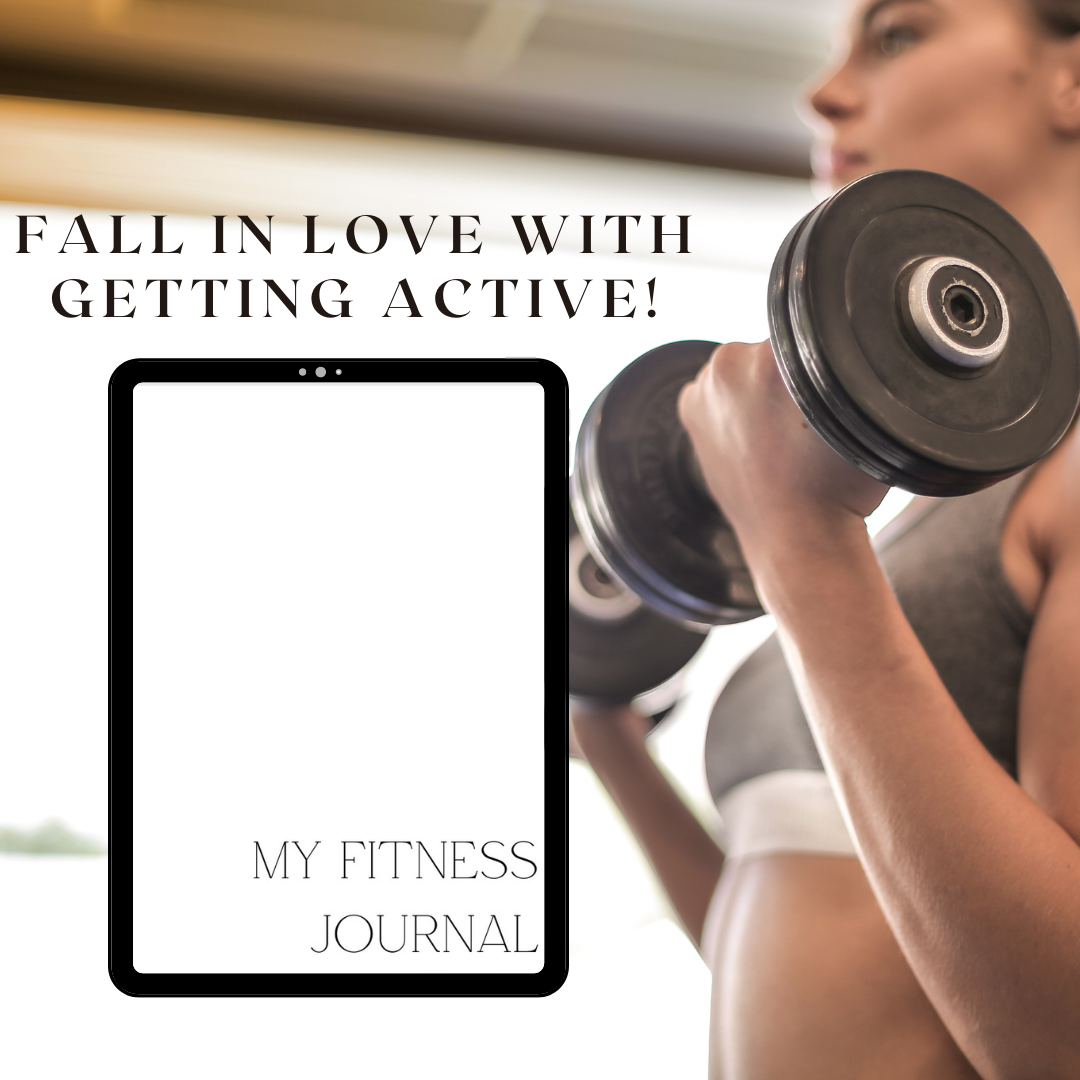 My Fitness Journal | Digital Fitness Planner, Track Workouts & Goals, Printable Exercise Log and Health Tracker