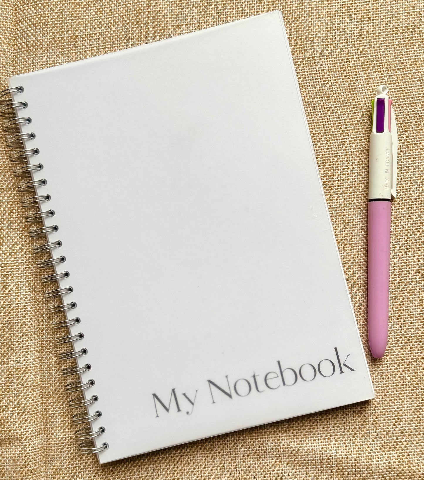 My Notebook | Minimalist, A5 Lined Notebook, Soft Matt Covers, Gifts for Her