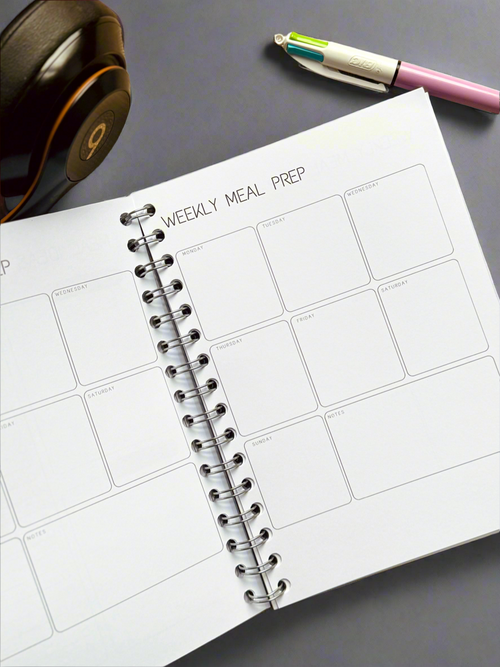 [PREORDER] My Fitness Journal | Workout Tracker, Fitness Planner, Meal Planning, Workout Log, Minimalist