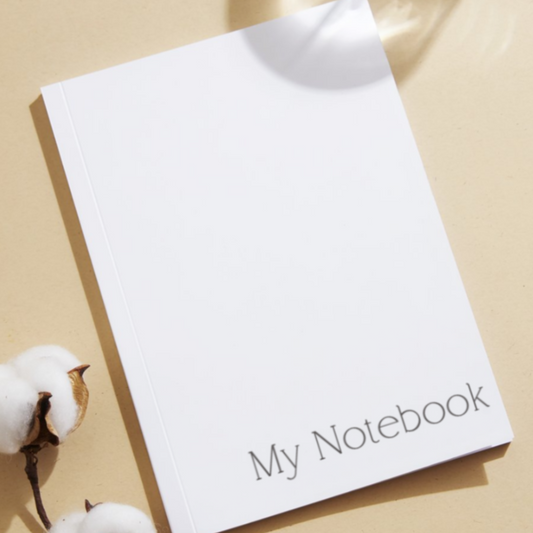 My Notebook | Minimalist, A6 Notebook, Soft Matt Cover, Pocket Size