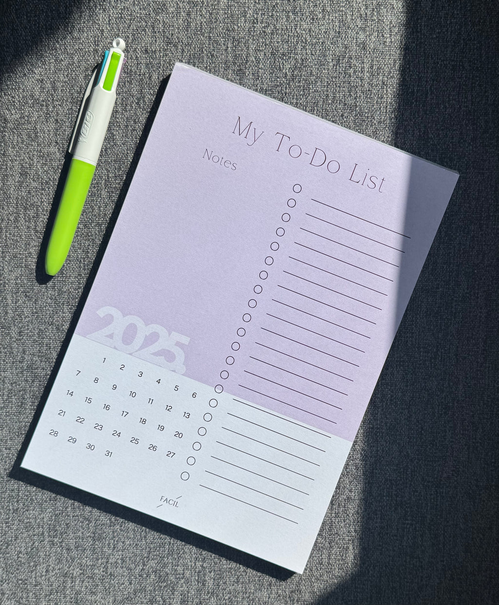 My To-Do List Notepad | A5 Weekly Planner Pad, Desk Planner with Monthly Calendar, Weekly Notepad, Daily Planner, To Do List Desk Pad