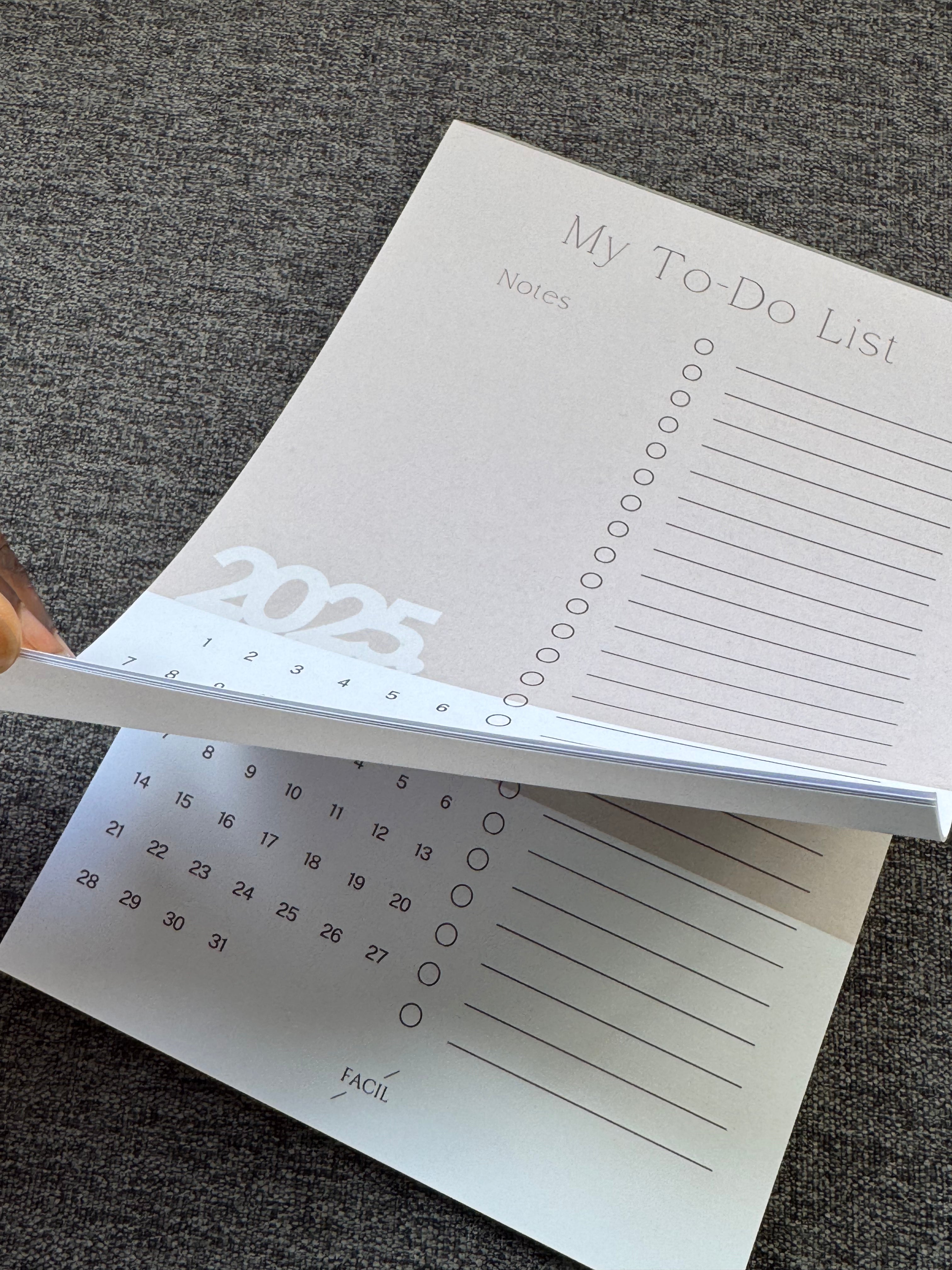 My To-Do List Notepad | A5 Weekly Planner Pad, Desk Planner with Monthly Calendar, Weekly Notepad, Daily Planner, To Do List Desk Pad