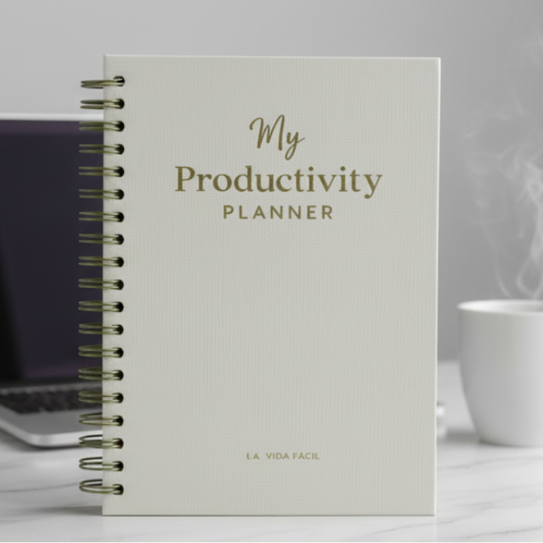 [PREORDER] My Productivity Planner | Planner, Track Goals, Productivity, Journals & Notebooks, Goal-Setting, Minimalist, Customisable