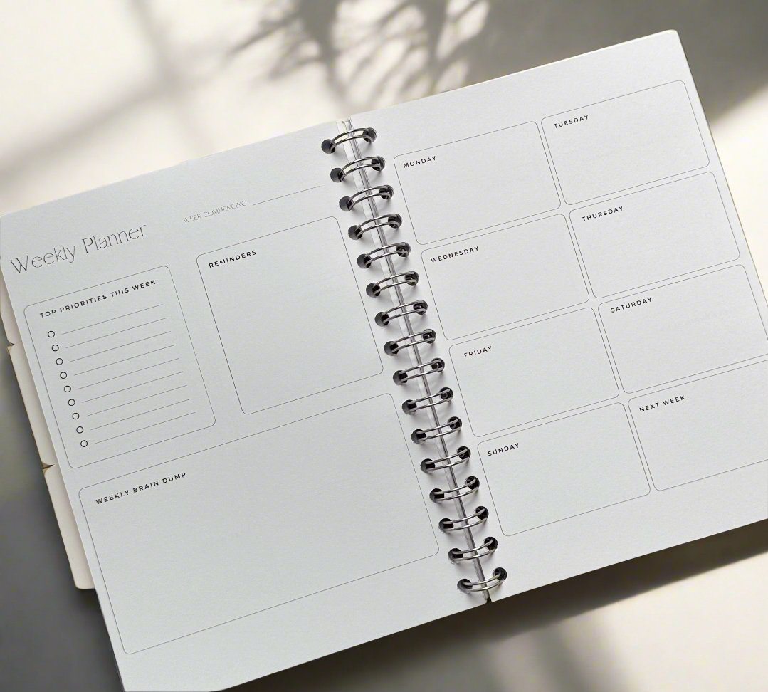 My Productivity Planner | Planner, Track Goals, Productivity, Journals & Notebooks, Goal-Setting, Minimalist, Customisable, Personalised