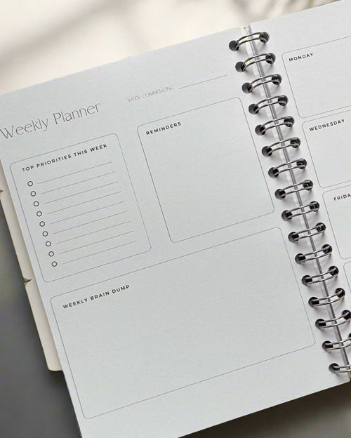 [PREORDER FOR 2027] My Productivity Planner | Planner, Track Goals, Productivity, Journals & Notebooks, Goal-Setting, Minimalist, Customisable, Personalised
